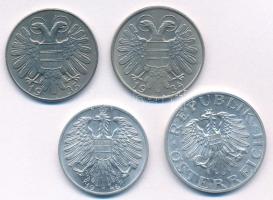 Ausztria 1934-1935. 1Sch Cu-Ni (2xklf) + 1946. 1Sch Al + 2Sch Al T:UNC-AU
Austria 1934-1935. 1 Schi...