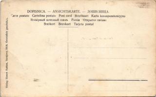 Sarajevo, Bosnischer Tanz Kolo / Bosnian dance, folklore. Simon Kattan - Art Nouveau montage with K....