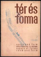 1948 Tér és Forma XXI. évfolyam 2. szám