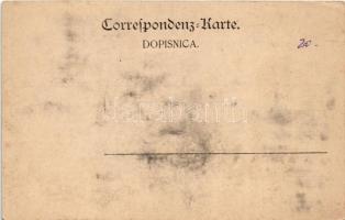 Nevesinje, Hausüberfuhr in der Herzegovina. Verlag von S. Reiss / folklore (fl)