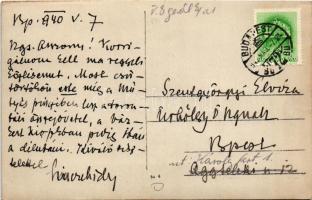 1940 Campulung Moldovenesc, Moldvahosszúmező, Kimpolung (Bukovina, Bukowina); Piata Arboroasa / squa...