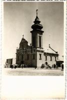 1960 Budapest XXI. Csepel, Római katolikus Jézus szíve templom. photo