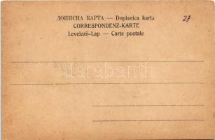 1904 Banja Luka, Banjaluka; Dilligence-Station Bocac & Restauration, Strasse Jajce / railway sta...