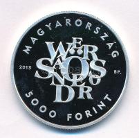 2013. 5000Ft Ag "Weöres Sándor születésének 100. évfordulója" kapszulában T:PP 
Adamo EM2...