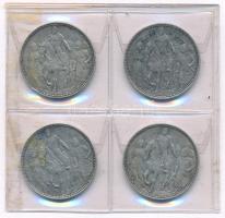 1896KB 1K Ag "Millennium" (4x) T:XF,VF patina
Adamo K5.2