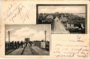 1904 Bosanski Brod, railway, street view (fl)