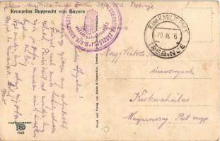 1916 Kronprinz Rupprecht von Bayern / Rupprecht bajor koronaherceg / Rupprecht, Crown Prince of Bava...
