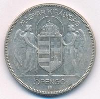 1930. 5P Ag hajas "Horthy jobbra" T:XF 
Adamo P8