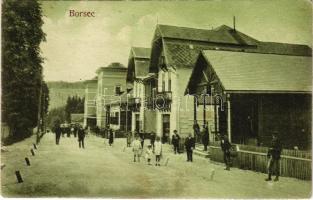 1927 Borszék, Borsec; fürdő sétány. G. Heiter Fotograf / spa promenade