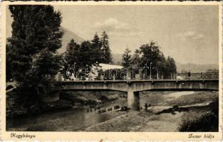 1940 Nagybánya, Baia Mare; Zazar hídja / Sasar river bridge