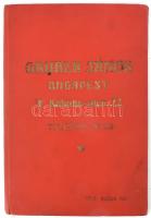 1914 Gruber János építési anyagok, fesékgyár, ásványbánya. iszapoló és ásványőrlő művek. reklám katalógusa 96 p. Aranyozott egészvászon kötésben