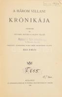 A három Villani krónikája. Croniche di Giovanni, Matteo E Filippo Villani. Ford., bevezetéssel és ma...