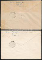 1953 Népviselet sor 2 db FDC / Mi 1330-1337 2 FDC