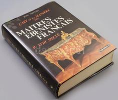 Jean Nicolay: L' Art et la Maniére des Maitres Ébénistes Francais au XVIIIe Siécle. Tome 1-2. Tome 1. Les Truquages. Tome 2. 688 Estampilles et marques au feu. Paris,1986,Pygmalion. Francia nyelven. Rendkívül gazdag fekete-fehér képanyaggal illusztrált. Kiadói egészvászon-kötés, kiadói papír védőborítóval, védőborítóban, névbélyegzéssel, jó állapotban.