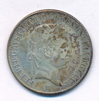 1845B 20kr Ag "V. Ferdinánd" T:AU,XF patina  Hungary 1845B 20 Kreuzer Ag "Ferdinand V" C:AU,XF patina Huszár:2081.,Unger III.: 1419.