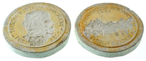 ~1991. 10.000Ft "Wolfgang Amadeus Mozart születésének 200. évfordulójára" arany érmetervez...