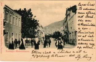 1899 (Vorläufer) Trebinje, Kaiserstrasse. Verlag von Stafan Winkelhoffer / street view