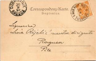 1899 (Vorläufer) Trebinje, Kaiserstrasse. Verlag von Stafan Winkelhoffer / street view