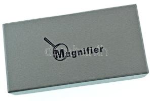 Lupenbrille "Magnifier" nagyítós szemüveg, 3db: 1,5x + 2,5x + 3,5x-es nagyítású lencsével,...