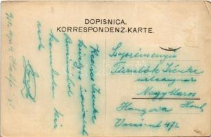 1910 Zenica, Hauptstrasse / street view, shops, vendors (EK)