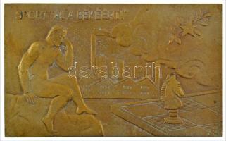 1949. "Sporttal a békéért! / Dohányipari Szakszervezet 'Békéért' Vándordíjas Sakkvers...