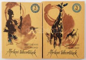 Széchenyi Zsigmond: Afrikai tábortüzek I-II. 1962, Szépirodalmi. Kiadói papírkötés, jó állapotban.
