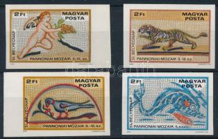 1978 Bélyegnap vágott sor / Mi 3310-3313 imperforate set