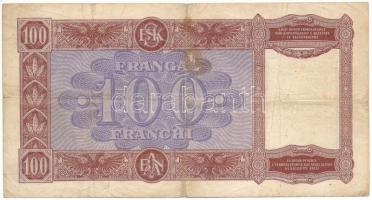 Albánia / Olasz megszállás DN (1940.) 100Fr T:VG szakadás, folt
Albania / Italian occupation ND (19...