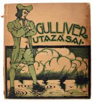 Jonathan Swift: Gulliver utazásai a világ messze tájaira. Bp., é.n. (cca 1920), Hajnal, 116 (kéthasábos számozás)+2 p. Második kiadás. Kiadói illusztrált papírkötés,