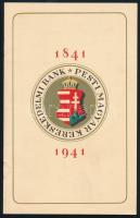 A százéves Pesti Magyar Kereskedelmi Bank emlék-kiállításának tárgymutatója. Bp., 1941, Posner-ny., 20 p. Kiadói tűzött papírkötés, jó állapotban