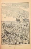 Verne, Jules: Grant kapitány gyermekei. I-II. kötet. Bp., 1901, Eisler. Kiadói félvászon kötés, vise...
