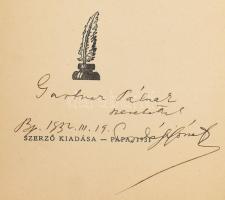 Erdélyi József: Tarka toll.
Költemények. Pápa, 1931, Szerző. (Főiskolai ny.) 29 l. 1 sztl. lev. 200...