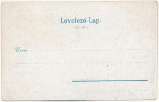 Pinkafő, Pinkafeld; Elektrische Centrale, Sparkassa. Th. Böhm / electric works, savings bank / Villa...