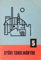 Győri tanulmányok 5. Győr, 1983, Győr Megyei Város Tudományos Kutatócsoportja. Kiadói papírkötés, kissé kopott borítóval, a gerincen kis szakadással. 500 példányban.