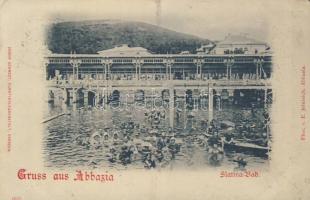 1898 Abbazia Slatina bath