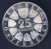 Ausztria 1970. 25Sch Ag "Lehár Ferenc" T:PP