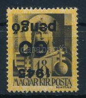 1945 Kisegítő 60P/18f fordított felülnyomással / Mi 818 inverted overprint