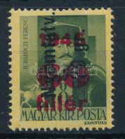 1946 Betűs Nyomtatv.20g/60f/8f fordított felülnyomással / Mi 870 with inverted overprint