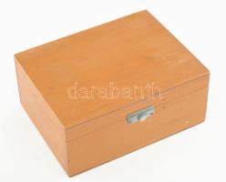 Mikroszkóp tartozék Kondenzor PZO K3Ph teljes szett, eredeti fa dobozban