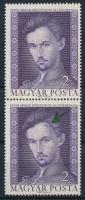 1972 Petőfi 2Ft pár lila festékcsíkkal / Mi 2829 pair, paint stripe