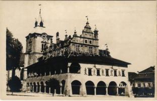 Lőcse, Levoca; Mestsky dom / Rathaus / Városháza / town hall