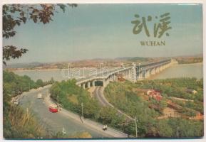 Wuhan - 7 db modern kínai képeslap saját tokban / 7 modern Chinese postcards in own case