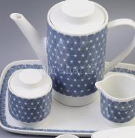 cca 1960, Melitta 25 darabos 6 személyes reggeliző készlet. Designer: Lieselotte Kantner (1927-2024)...