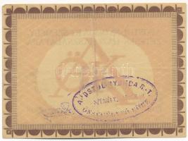 Budapest 1921. 10f "Apostol-Nyomda R.T." T:F / Hungary / Budapest 1921. 10 Fillér "Ap...
