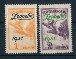 1931 Zeppelin sor (30.000) (1P kis papírránc)