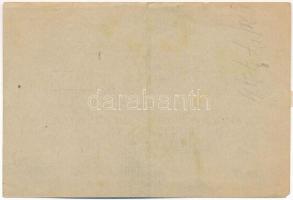 Budapest 1920. 50f "Apostol-Nyomda R.T." T:F ragasztónyom / Hungary / Budapest 1920. 50 Fi...