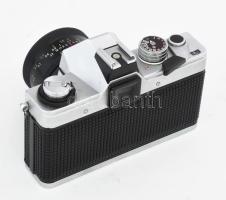 Praktica PLC3 fényképezőgép, Carl Zeiss Pancolar electric 1,8/50 objektívvel, tokjában, jó állapotba...