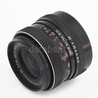 Carl Zeiss Jena Flektogon 2,4/35 (35 mm f/2.4) MC Electric objektív, sapkák nélkül, tokkal