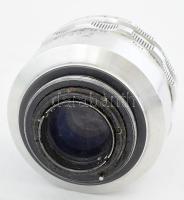 Carl Zeiss Jena Biotar 1:2 f=5,8 objektív kis sérüléssel a külső gyűrűn, javításra szorul