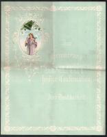 cca 1930-36 Kispesti vonatkozású okmányok, iratok össz. 4 db:özv. Taubné és Fia férfiszabók jegyzéke...